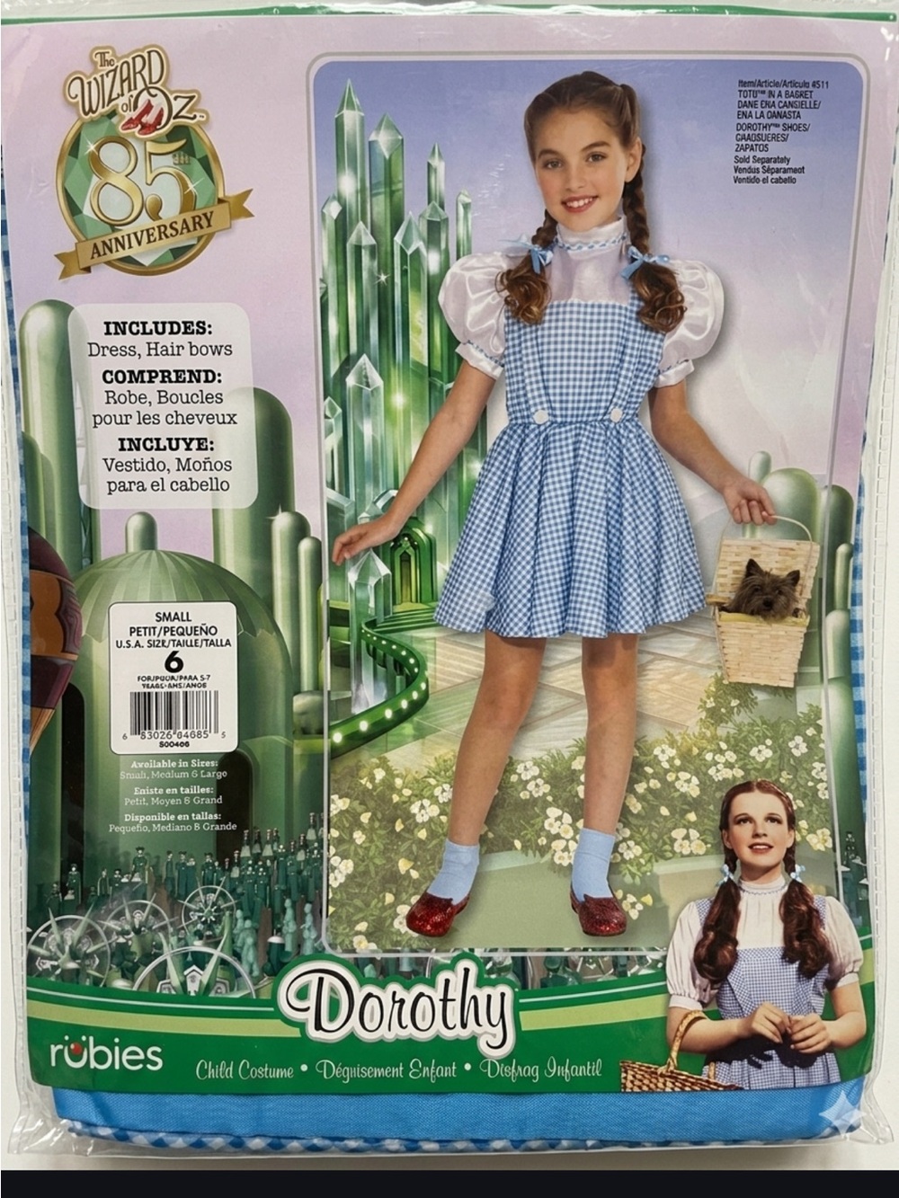 👠 The Wizard of Oz Dorothy Child & Toddler Costume 👠